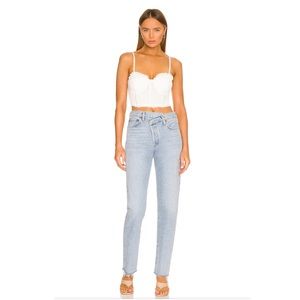 REVOLVE superdown Oaklynn Bustier Corset Top in White
Size M